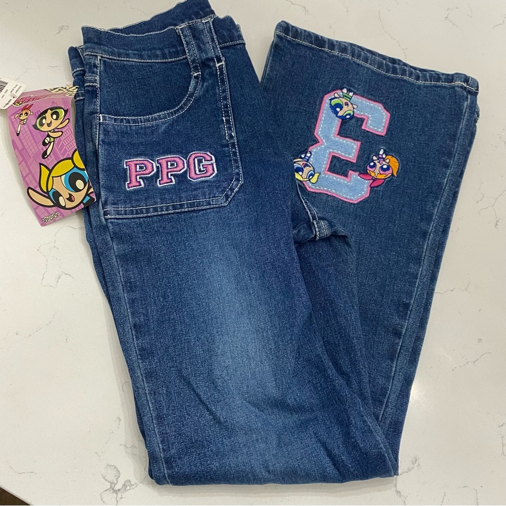 Power Puff Girls jeans brand new with tags. From 2003